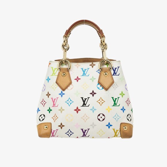 Louis Vuitton X Murakami White Monogram 2005 Vintage Audra Bag - Picture 1 of 9